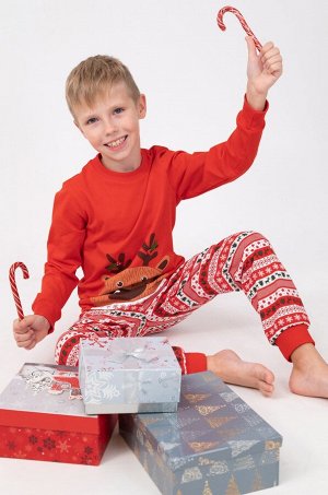 Детская новогодняя пижама Happyfox