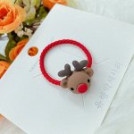 НОВОГОДНЯЯ РЕЗИНКА ДЛЯ ВОЛОС