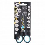 Ножницы детские 13 см ErichKrause Junior Decor &quot;Sport DNA&quot;, с принтом на лезвиях, блистер
