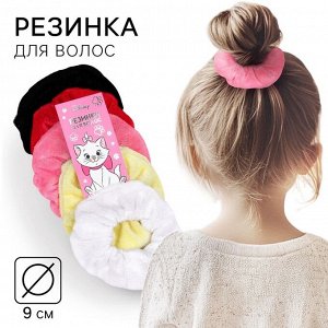 Резинка для волос 9 см, Кошечка Мари МИКС