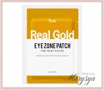 Prreti Патчи для глаз антивозрастные с золотом и коллагеном Eye Zone Patch Real Gold, 30 шт