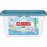 Капсулы Клаудс для деликатной стирки Нежный Шелк 255г 8,5г*30шт
