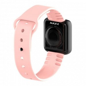 Смарт-часы Maxvi SW-01, 1.44", TFT, IP65, 90 мАч, розовые