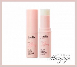 Jmella Стик твердый парфюмерный цветущий пион In France Stick Perfume Blooming Peony Solid, 10 гр