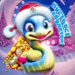 Новогодний выпуклый 3D магнит с пожеланиями №30
