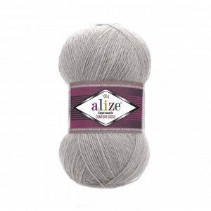 Alize Superwash Comfort Socks №21 серый