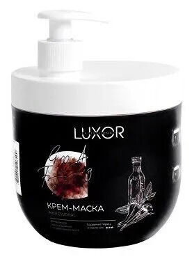 Маска для волос с перцем и маслом чиа интенсивное восстановление волос LUXOR Professional 1000 мл Люксор