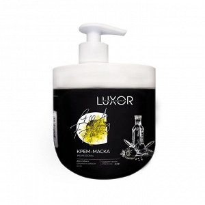 Крем маска для волос с чесноком и маслом чиа LUXOR Professional 1000 мл без дозатора Люксор