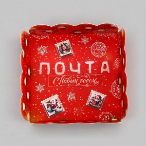 Коробка для печенья «С Новым годом», 7*7*3 см