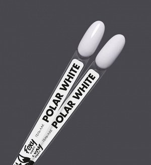 Гель-лак "Холодный белый" (Gel polish POLAR WHITE), 8 ml