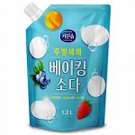 Mukunghwa Kitchen Soap Baking Soda Жидкость для мытья посуды с содой, 1.2л