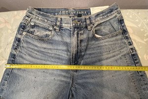 Strigid Super High-Waisted Baggy Straight Embellished Jean