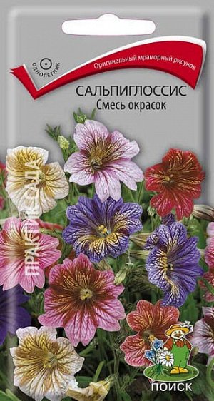 Сальпиглоссис Смесь окрасок