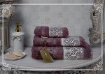 К-т полотенец Donna (глинтвейн) 30х50см(3), шт