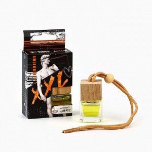 Ароматизатор подвесной в бутылочке размер XXL «Цитрус»