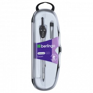 Готовальня Berlingo ""Expert"", 2 предмета, циркуль 135мм, пластиковый футляр