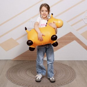 Попрыгун ZABIAKA ‎«Жирафик»,‎ 58x26x50 см, жёлтый