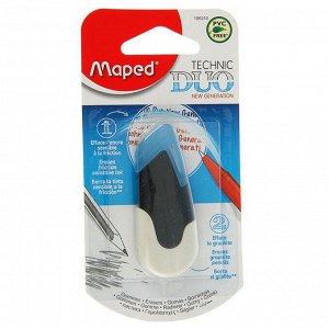 Ластик Maped Technic Duo 2в1, для карандаша и чернил, блистер