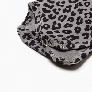 Боди Крошка Я Trendy grey.