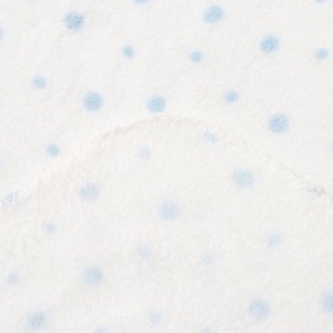 Плед с игрушкой Крошка Я "Зайка" 75*90см, цв. голубой