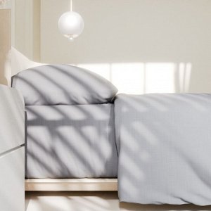 Постельное бельё Этель Евро Silver garden 200х215, 220х240, 50х70-2 шт, 100% хлопок, поплин 125г/м2