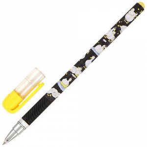 Ручка шариковая BRUNO VISCONTI "MagicWrite", синяя, Гуси, корпус Soft Touch, линия 0,38 мм, 20-0240/40