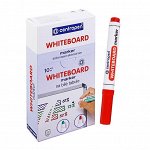 Маркер для доски, Centropen 8559, диаметр 5.0 мм, линия письма 2,5 мм, красный