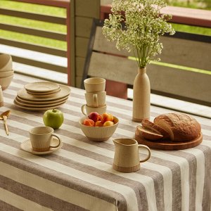 Скатерть SL HOME "Strictly" 300х140см, лен 100%, 260 гр/м2