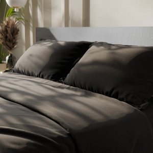 Постельное бельё Этель 2 сп "Cool Gray" 175*215, 200*220, 50*70+3-2 шт, бязь, 125г/м2