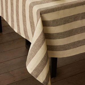 Скатерть SL HOME "Strictly" 300х140см, лен 100%, 260 гр/м2