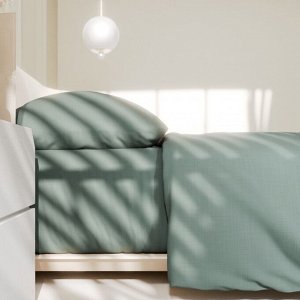Постельное бельё Этель Евро Green forest 200х215, 220х240, 50х70-2 шт, 100% хлопок, поплин 125г/м2
