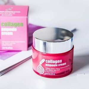 Zenzia  Омолаживающий крем для лица с коллагеном Collagen ampoule Cream