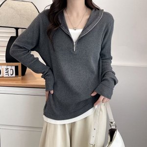 Кофта женская с капюшоном PLUS SIZE