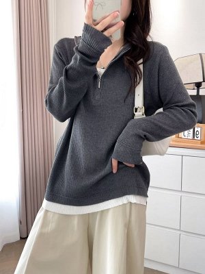 Кофта женская с капюшоном PLUS SIZE