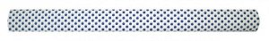 Бумага креповая в рулонах "Werola" 50х250 синие точки на белом, 32 г/м2, растяжение 50% (10/100) арт. 12031-1101