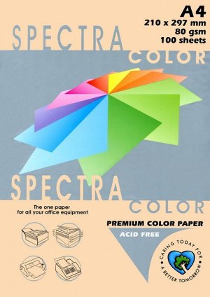 Бумага Spectra Colour A4 500л/пач 80 гр Light Peach №150 (1/5) арт. 150 (1/5)