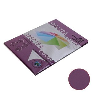 Бумага Spectra Colour A4 100л/пач 80 гр Deep Rasberry №441 (1/22) арт. 441 (1/22)