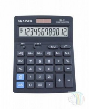 Калькулятор Skainer SK-111 12 разрядный арт. SK-111