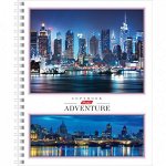 Тетрадь 80 л А5 клетка &quot;Хатбер Adventure&quot; гребень арт. 80Т5В1гр