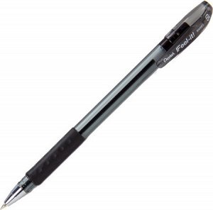 Ручка шарик "Pentel Feel it!" 0.5мм 3-х гран. корп., черная 1/12 арт. BX485-A