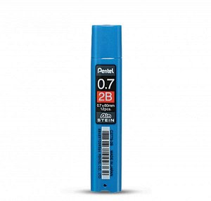 Грифель 0,7 мм "2B" "Pentel Ain Stein" 12 шт. (1/12) арт. C277S-2B