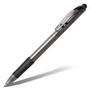 Ручка шарик "Pentel" 0.7мм автомат. черная арт. BK417-AN