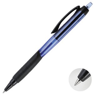 Ручка шарик "Jetstream" 0.7мм автомат быстросох. синяя арт. SXN-101-07