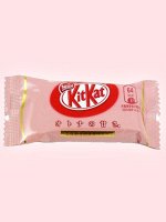 Японский Kit Kat Mini Кит Кат Мини со вкусом клубники /  Kit Kat Mini Strawberry / КитКат клубника / KitKat 18 гр Японские сладости