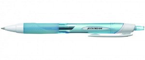Ручка шарик "Jetstream" 0.7 мм автомат быстросох. синяя, корпус голубой арт. SXN-157S
