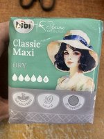 BIBI® Женские прокладки для критических дней Classic Maxi Dry, 8 шт