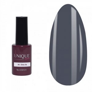 Unique Гель-лак Mr.Grey (8ml)