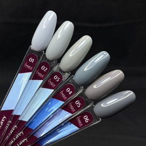 Unique Гель-лак Mr.Grey (8ml)