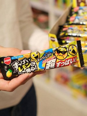 Жевательная резинка Кислый лимон Meiji 30 гр Японские сладости
