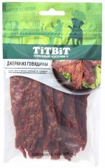 Лакомство д/соб. Джерки из говядины Меню от Шефа 70гр 21095